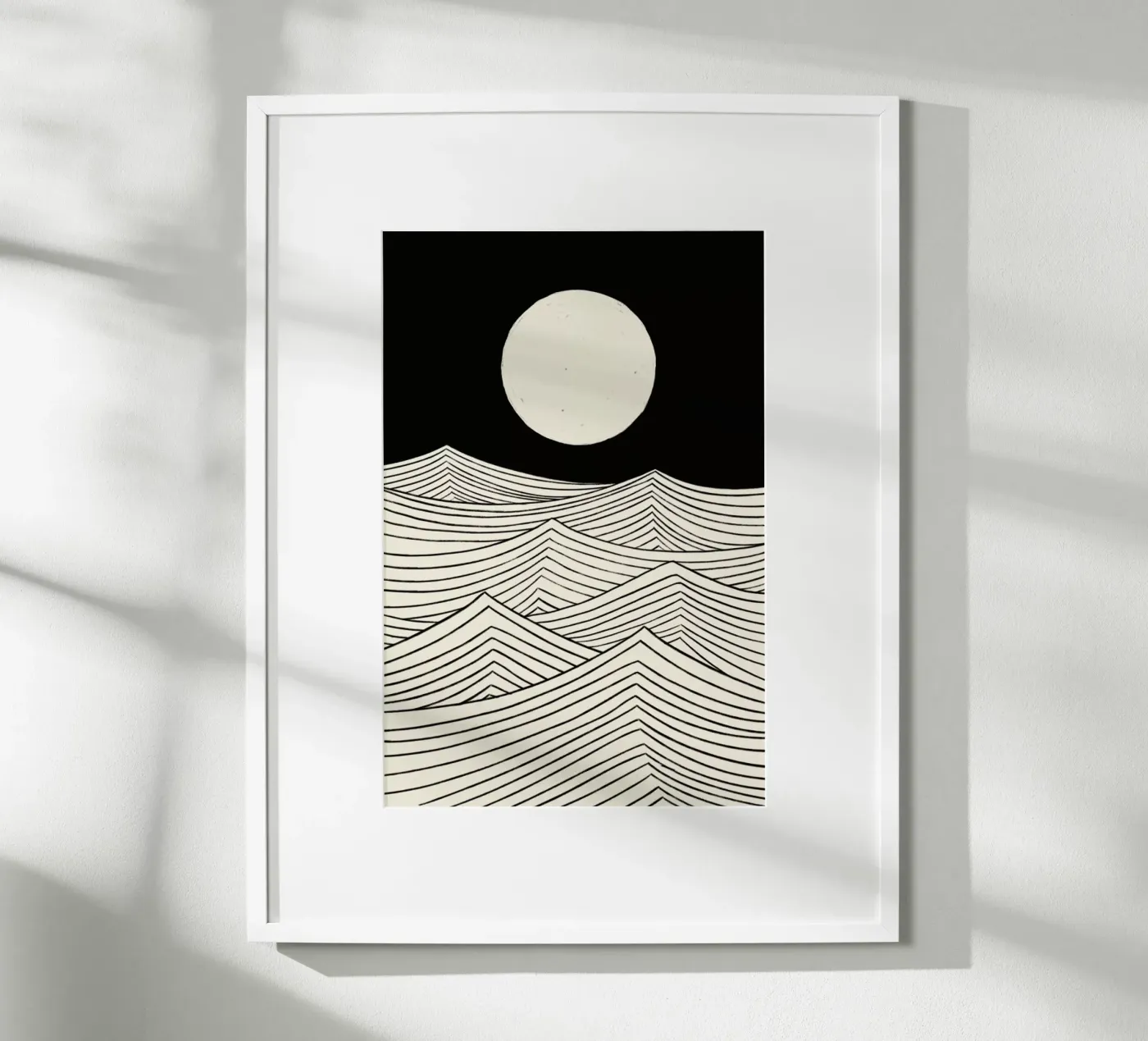 Lune Poster von Graphite