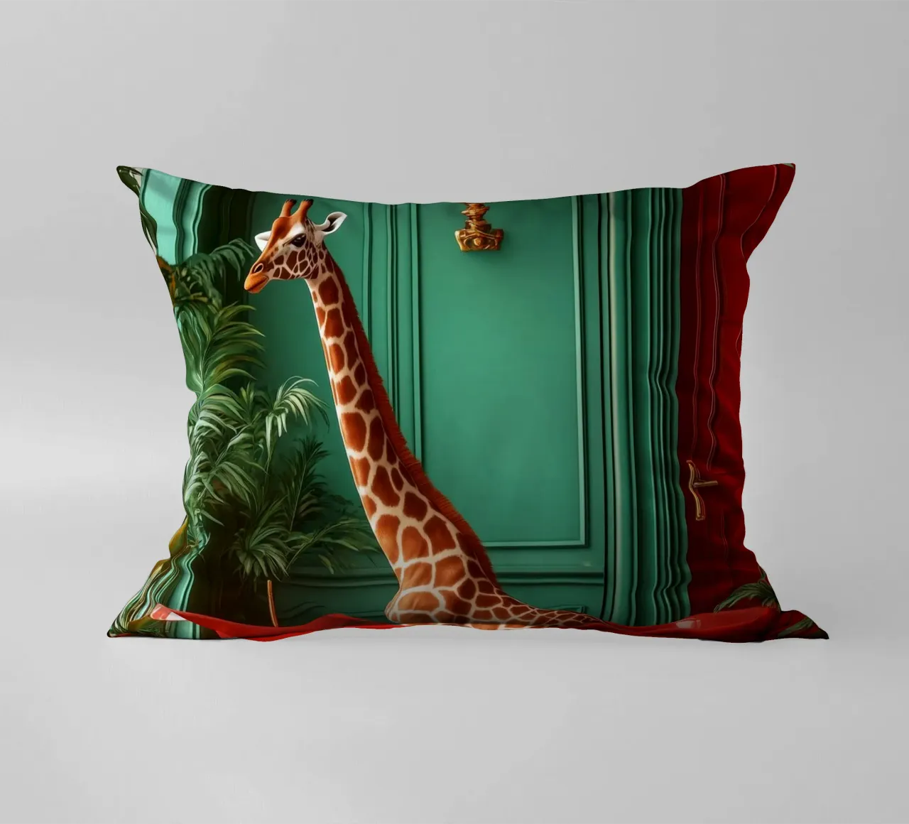 Giraffa cuscino da Justyna Jaszke JBJart