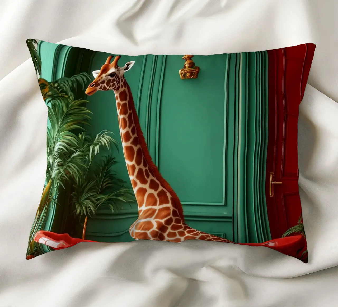 Giraffa cuscino da Justyna Jaszke JBJart