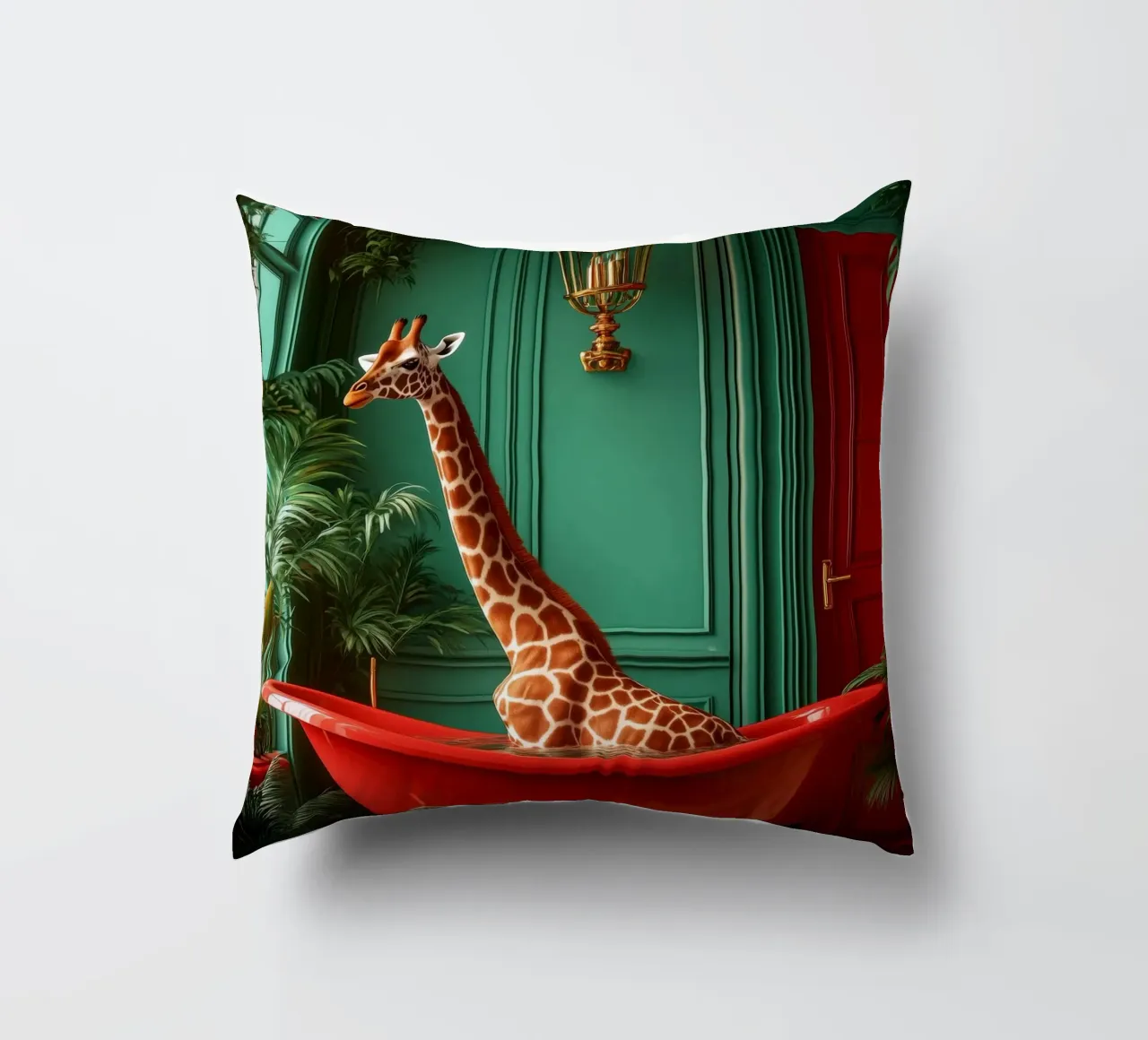 Giraffa cuscino da Justyna Jaszke JBJart