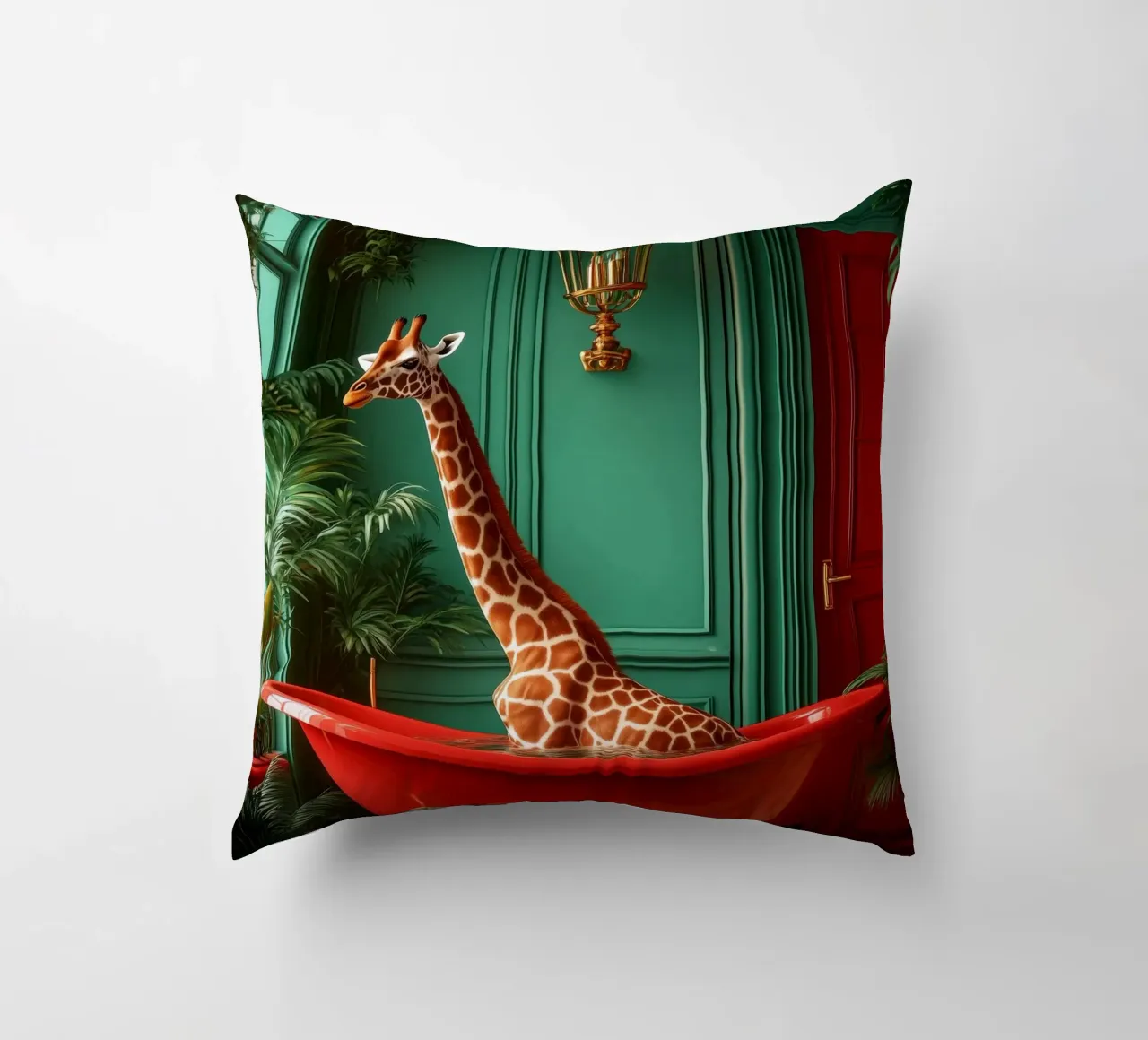 Giraffa cuscino da Justyna Jaszke JBJart