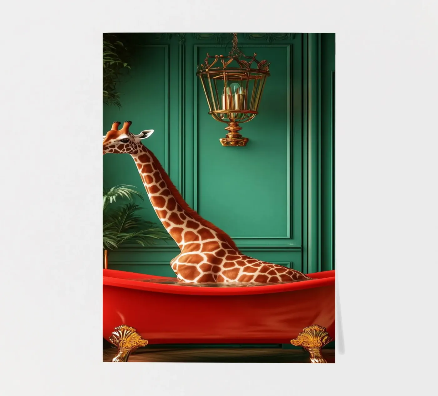 Giraffe sticker sheet by Justyna Jaszke JBJart