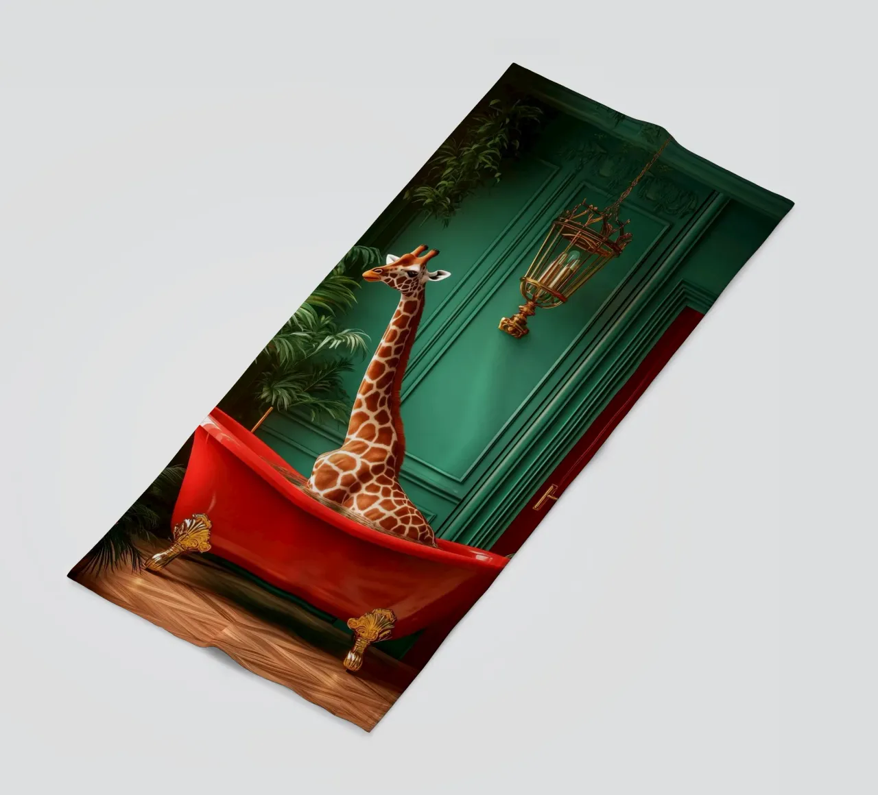 Giraffa telo mare da Justyna Jaszke JBJart