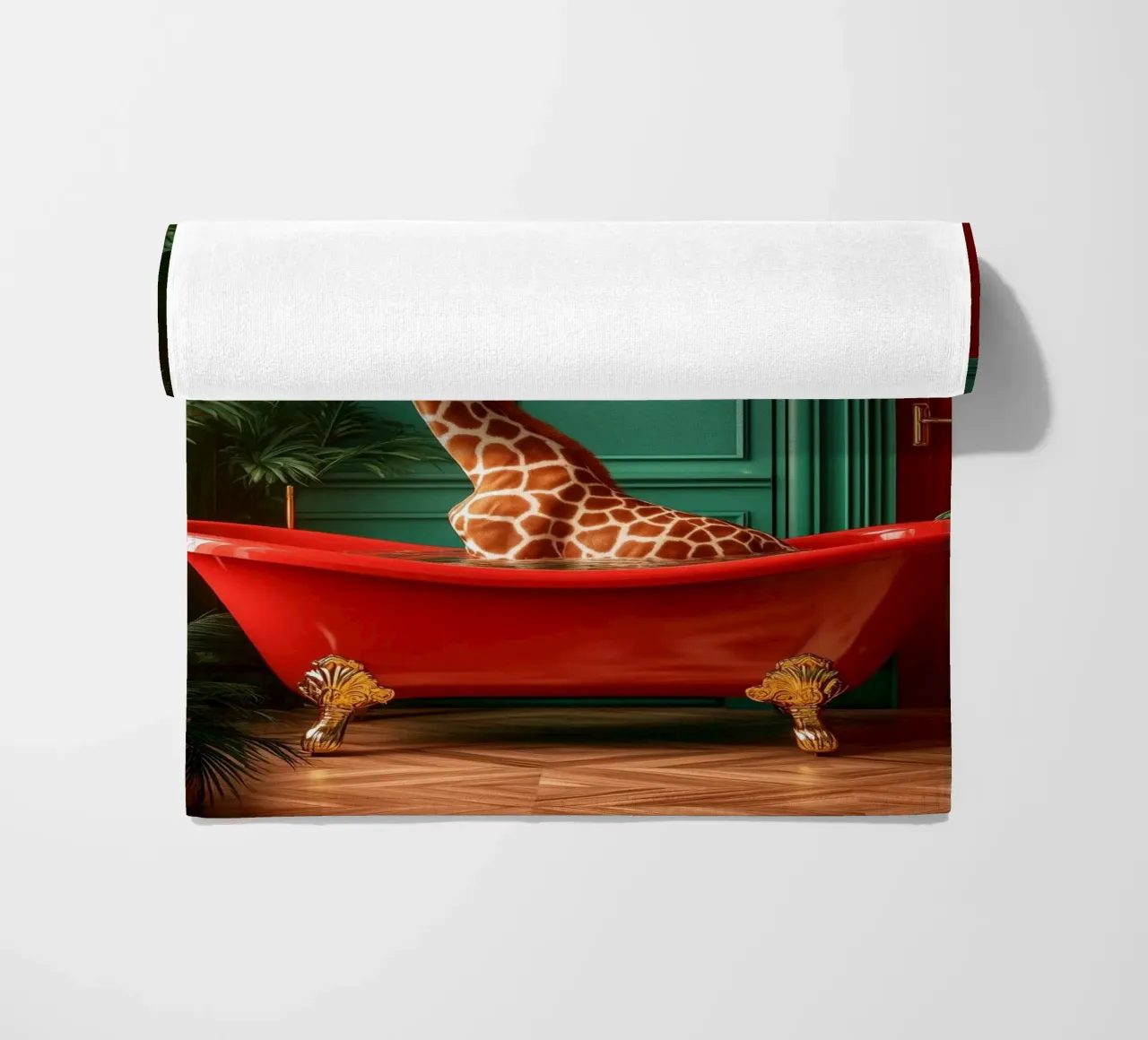 Giraffa telo mare da Justyna Jaszke JBJart