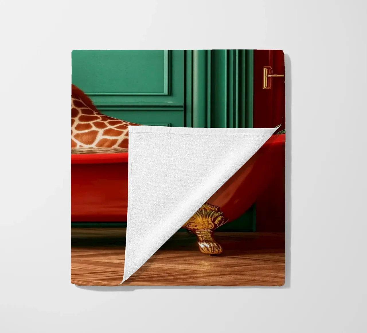 Giraffa telo mare da Justyna Jaszke JBJart