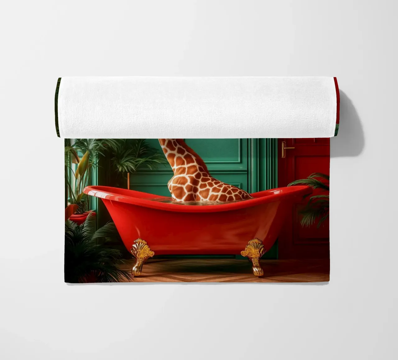 Giraffa telo mare da Justyna Jaszke JBJart