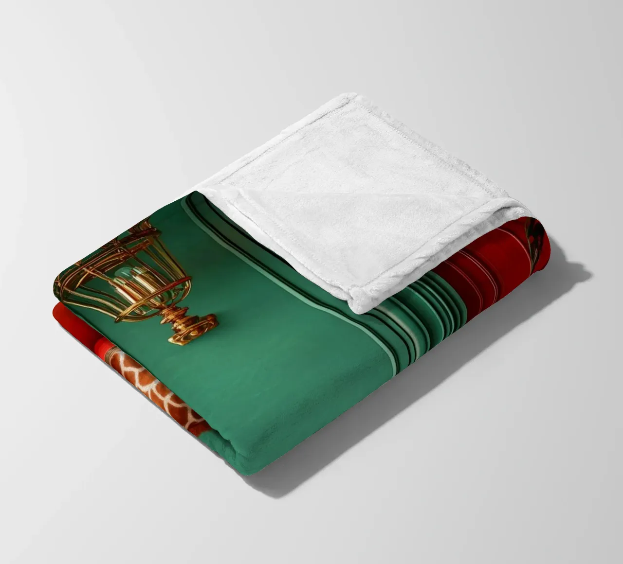 Giraffa coperta in pile da Justyna Jaszke JBJart
