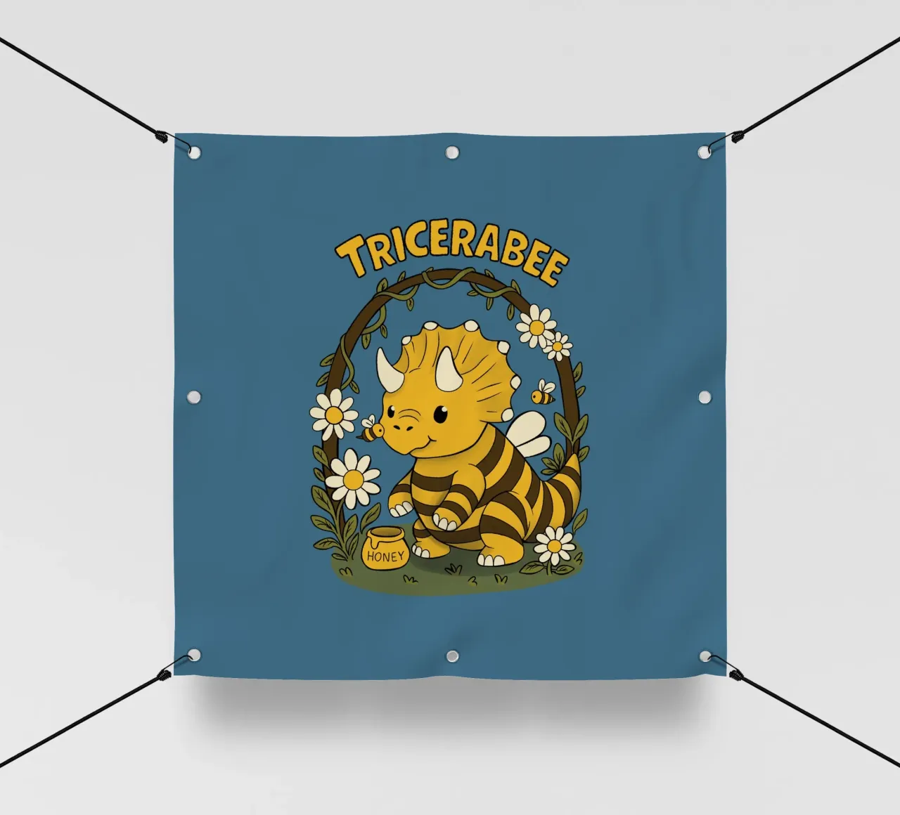 TriceraBee pvc cover by Loobs