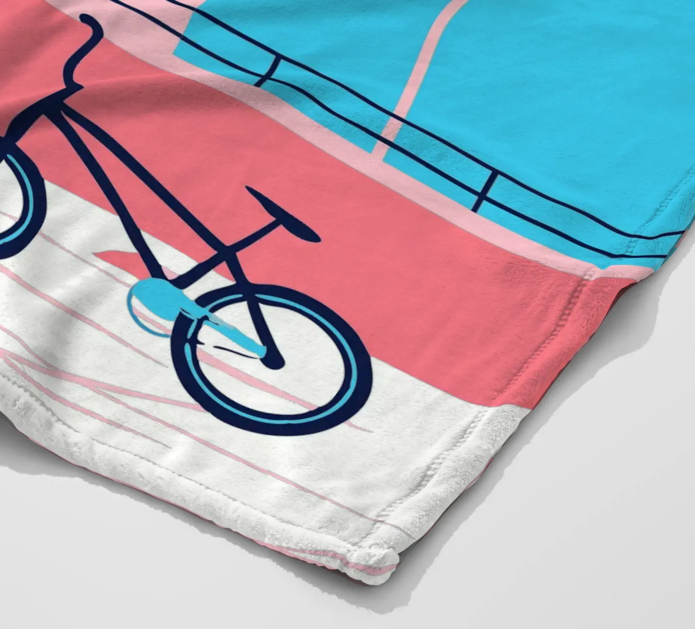 Fiets fleecedeken van TODAY'S SHOP