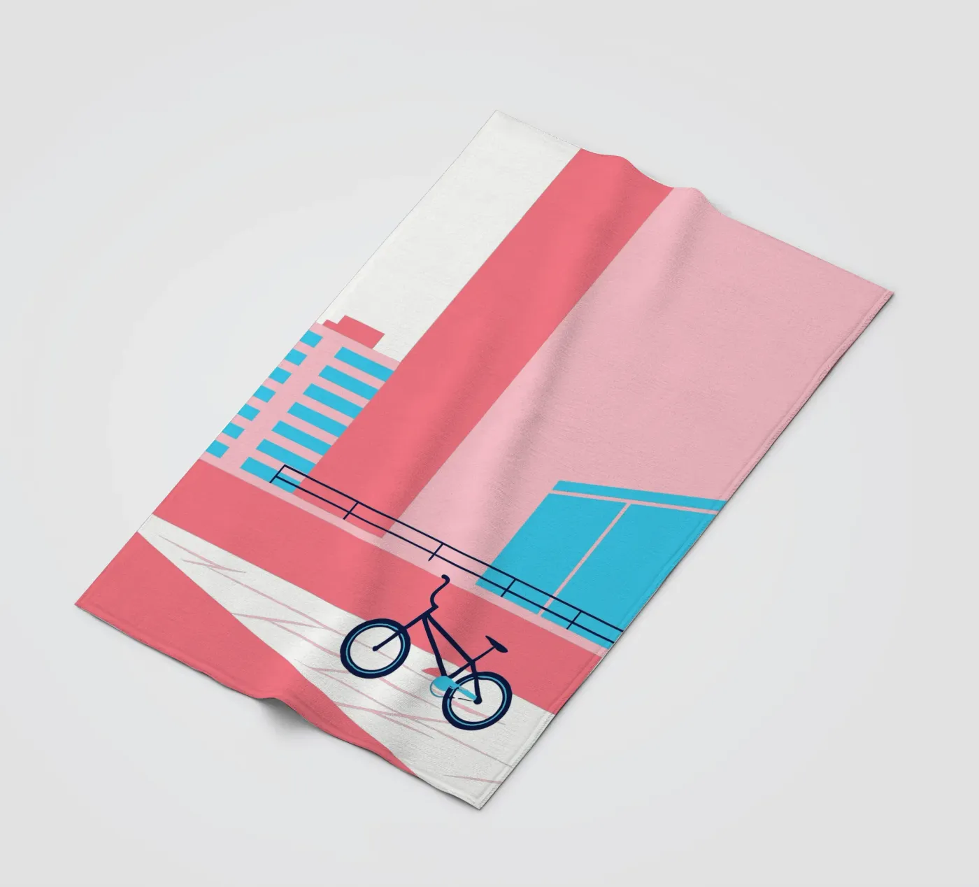 Fiets fleecedeken van TODAY'S SHOP
