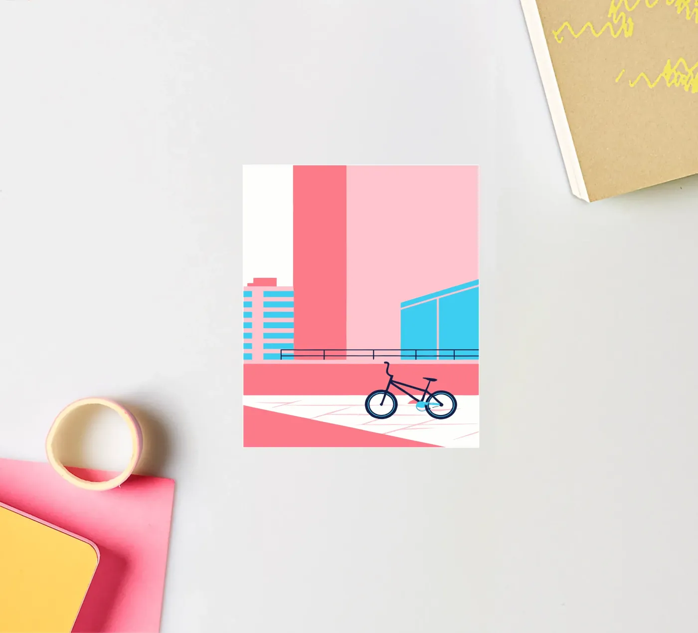 Fiets sticker van TODAY'S SHOP