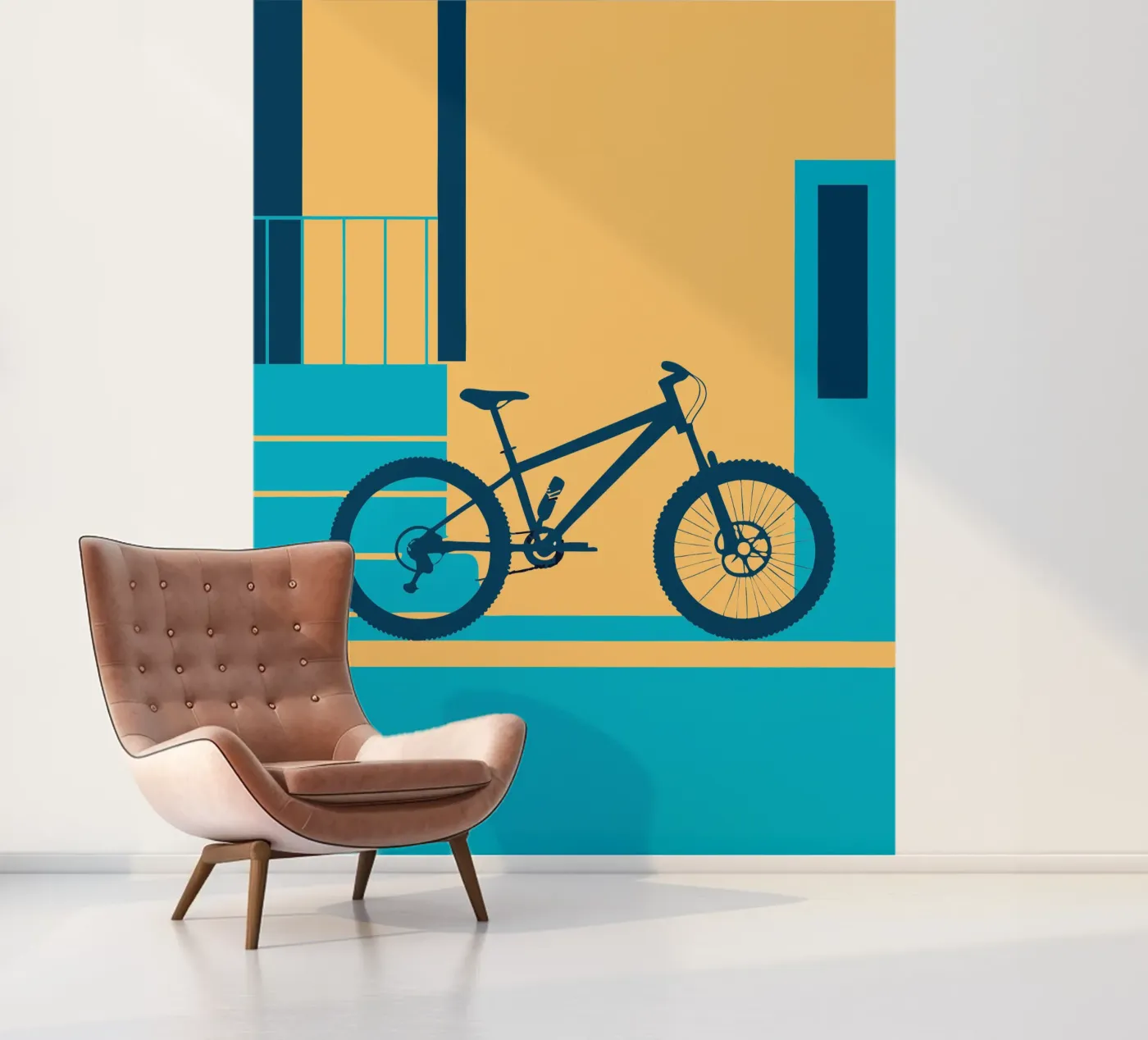 Fiets fotobehang van TODAY'S SHOP