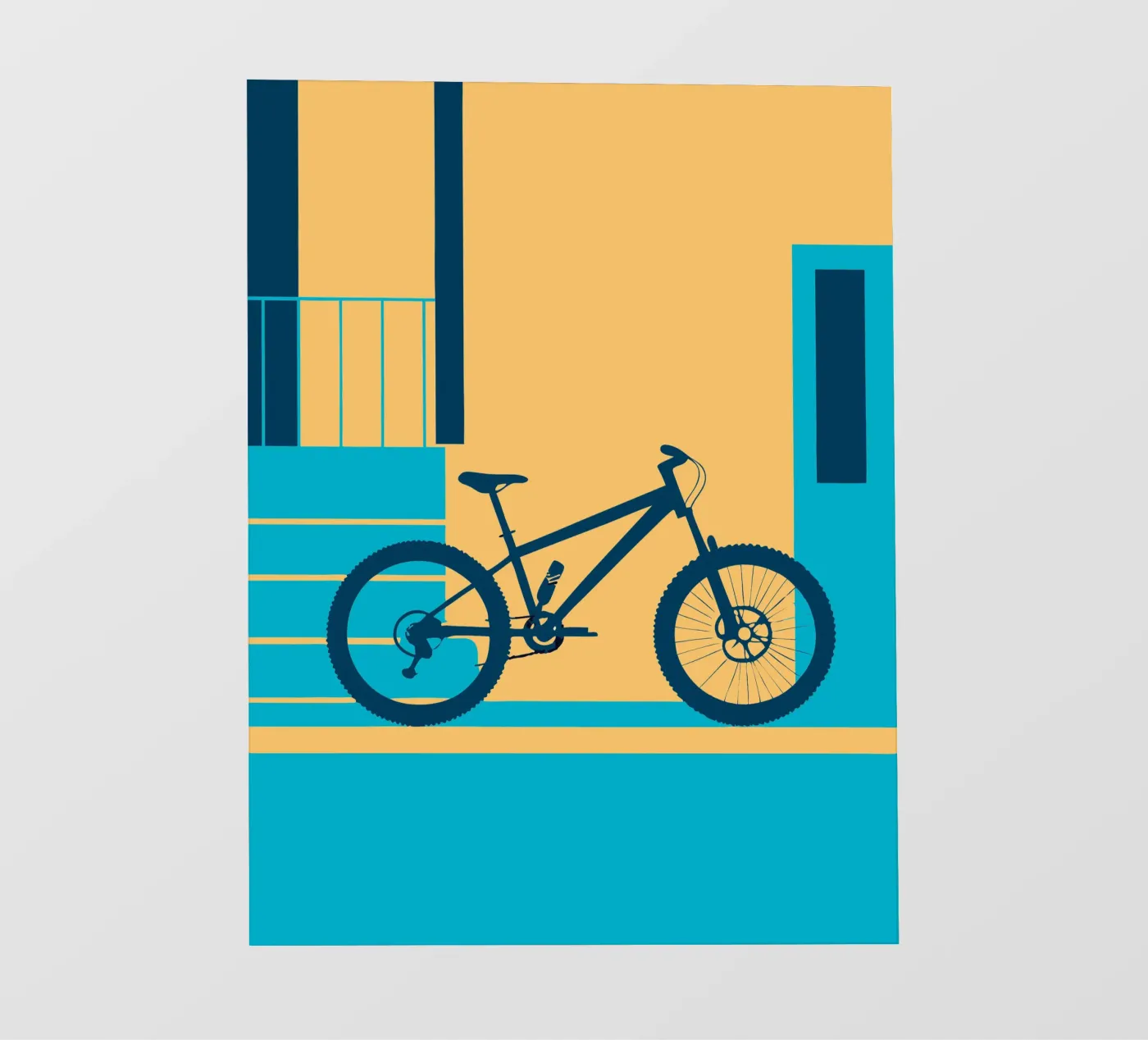 Fiets fotobehang van TODAY'S SHOP