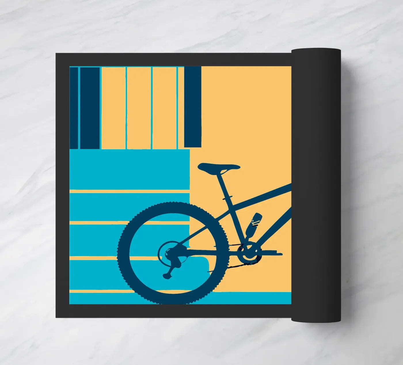 Bicycle deurmat van TODAY'S SHOP