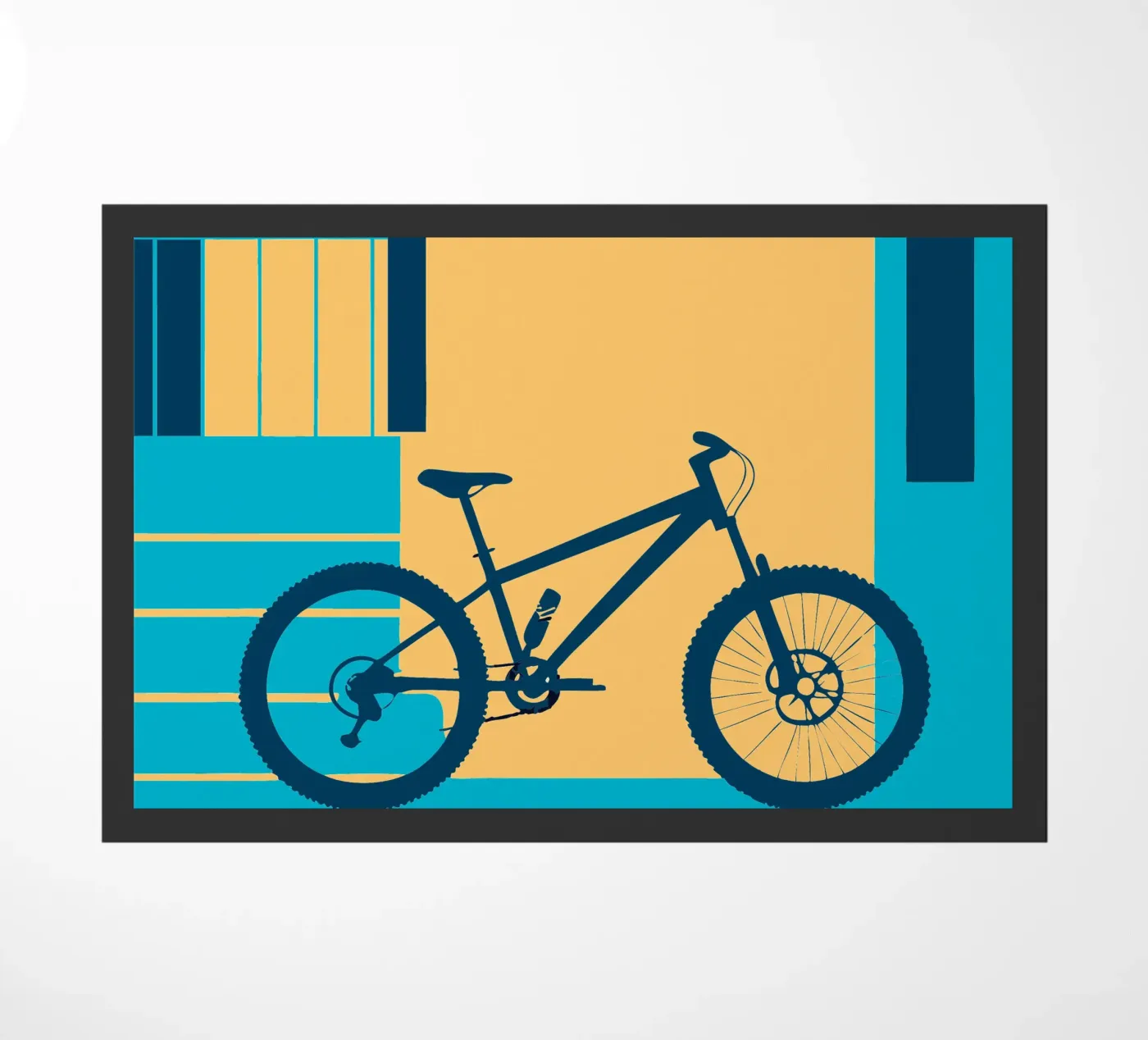 Bicycle deurmat van TODAY'S SHOP