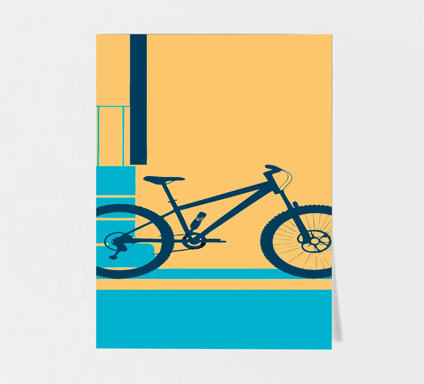 Fiets stickervel van TODAY'S SHOP