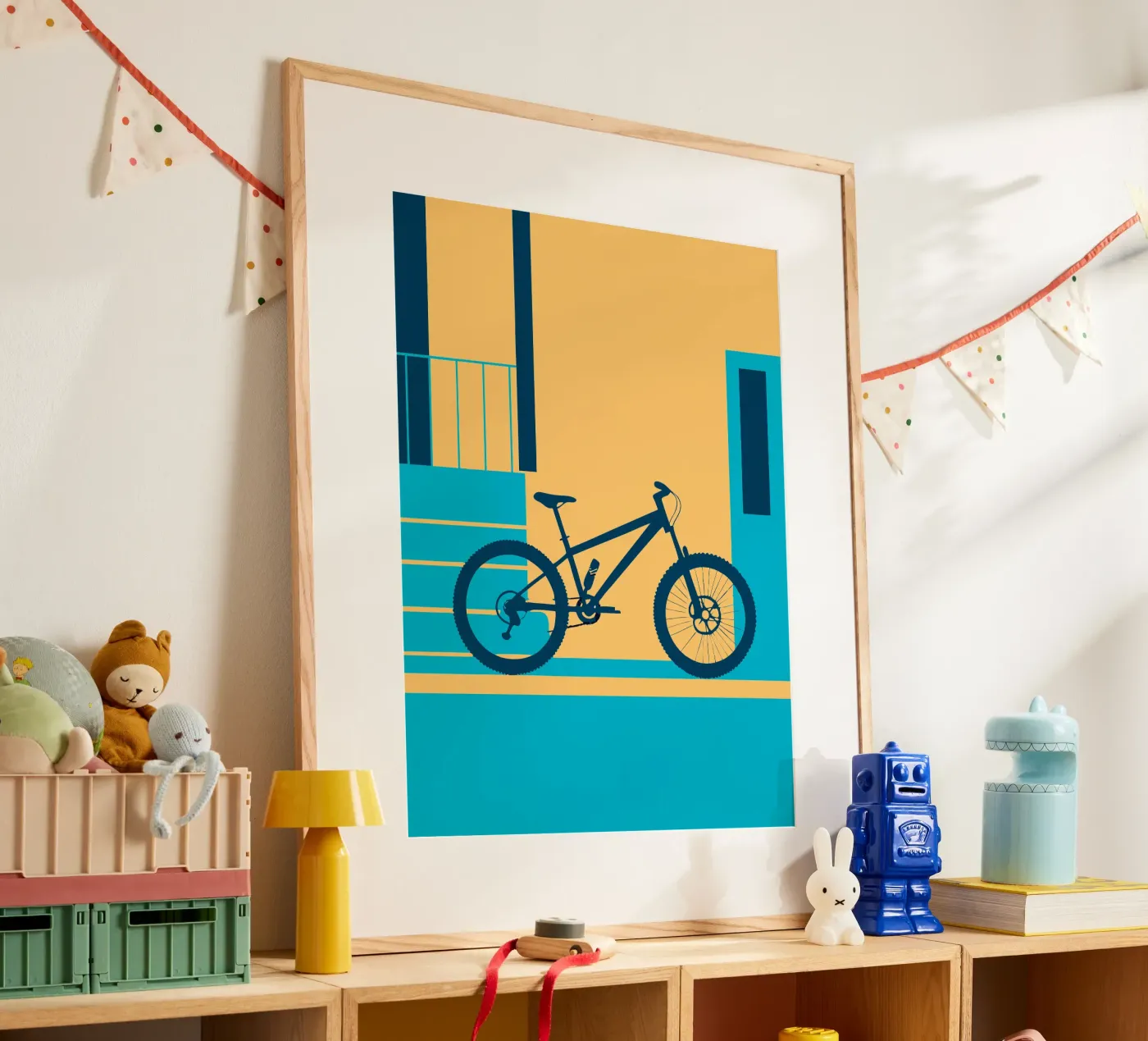 Fiets poster van TODAY'S SHOP