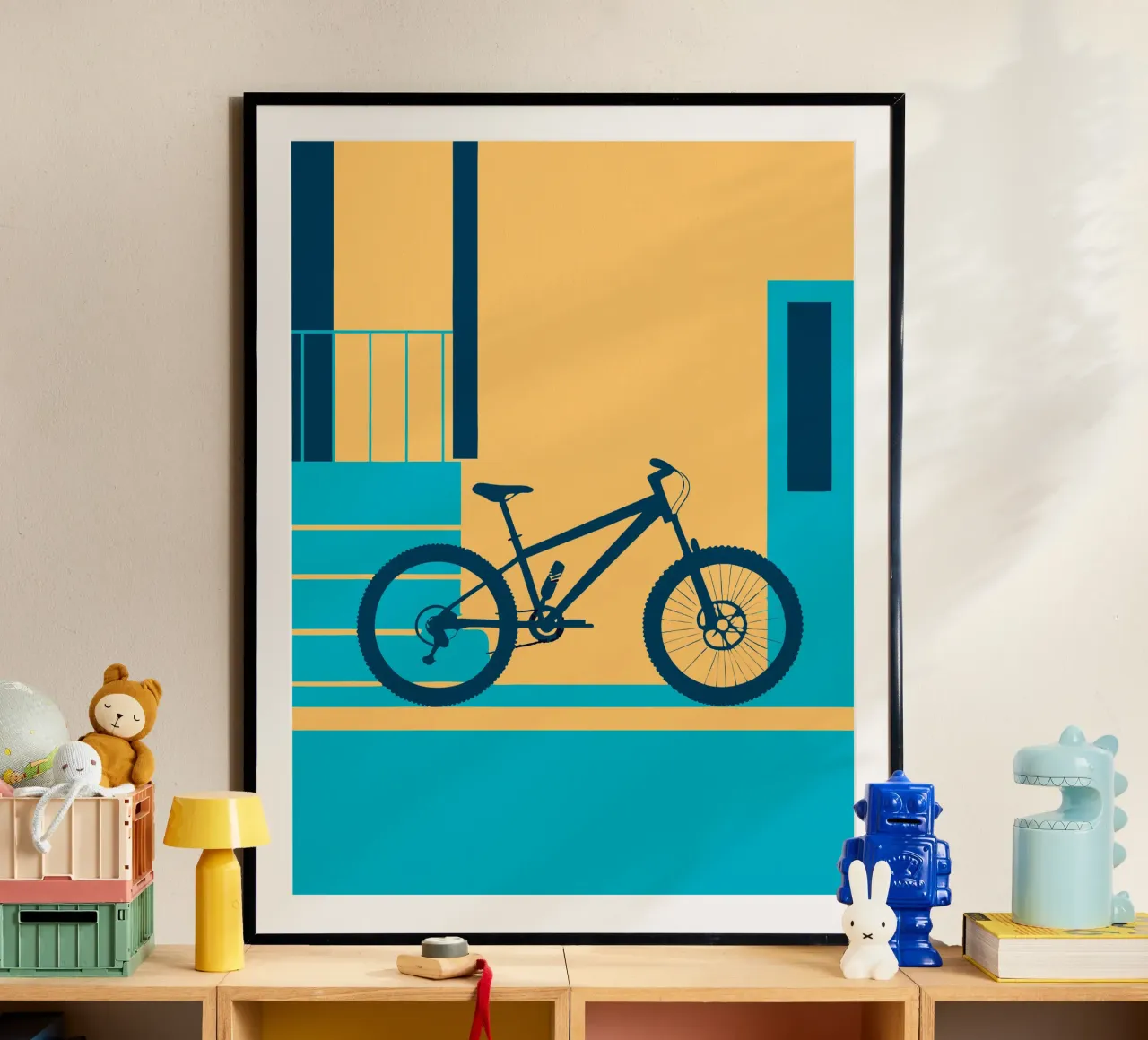 Fiets poster van TODAY'S SHOP