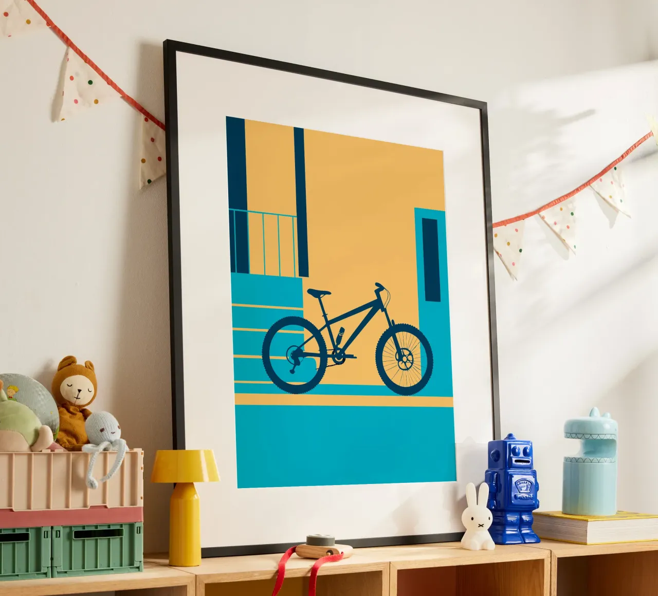 Fiets poster van TODAY'S SHOP