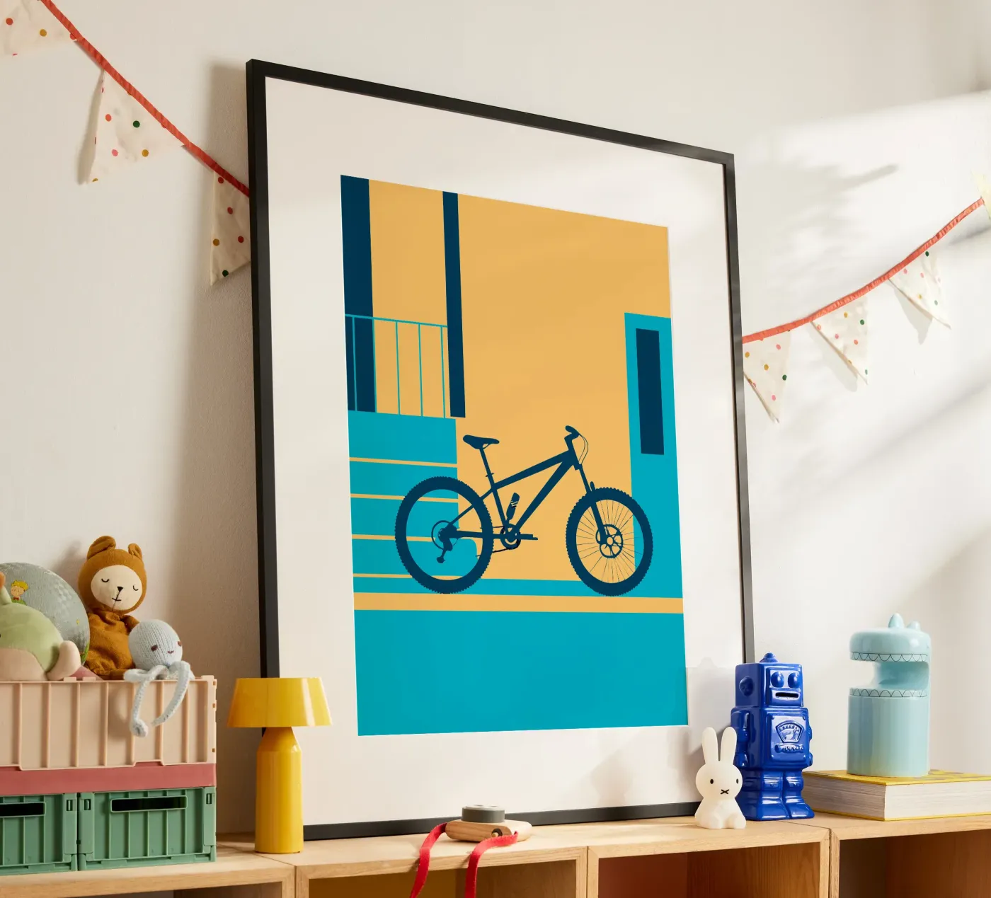 Fiets poster van TODAY'S SHOP