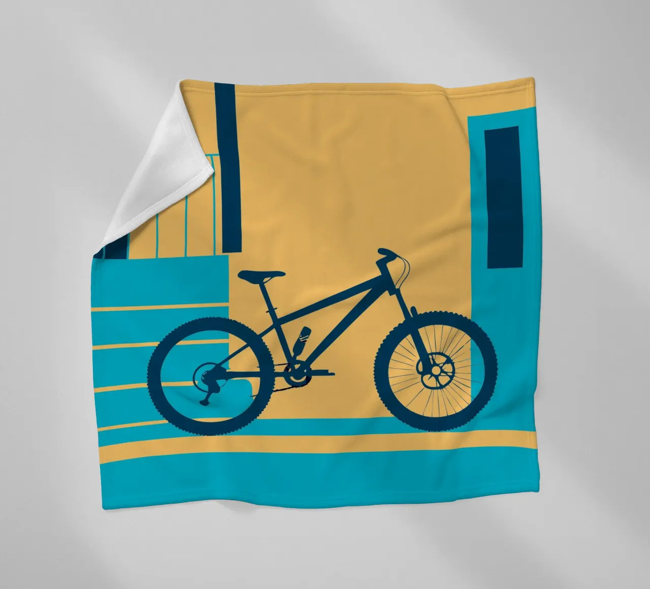 Fiets fleecedeken van TODAY'S SHOP