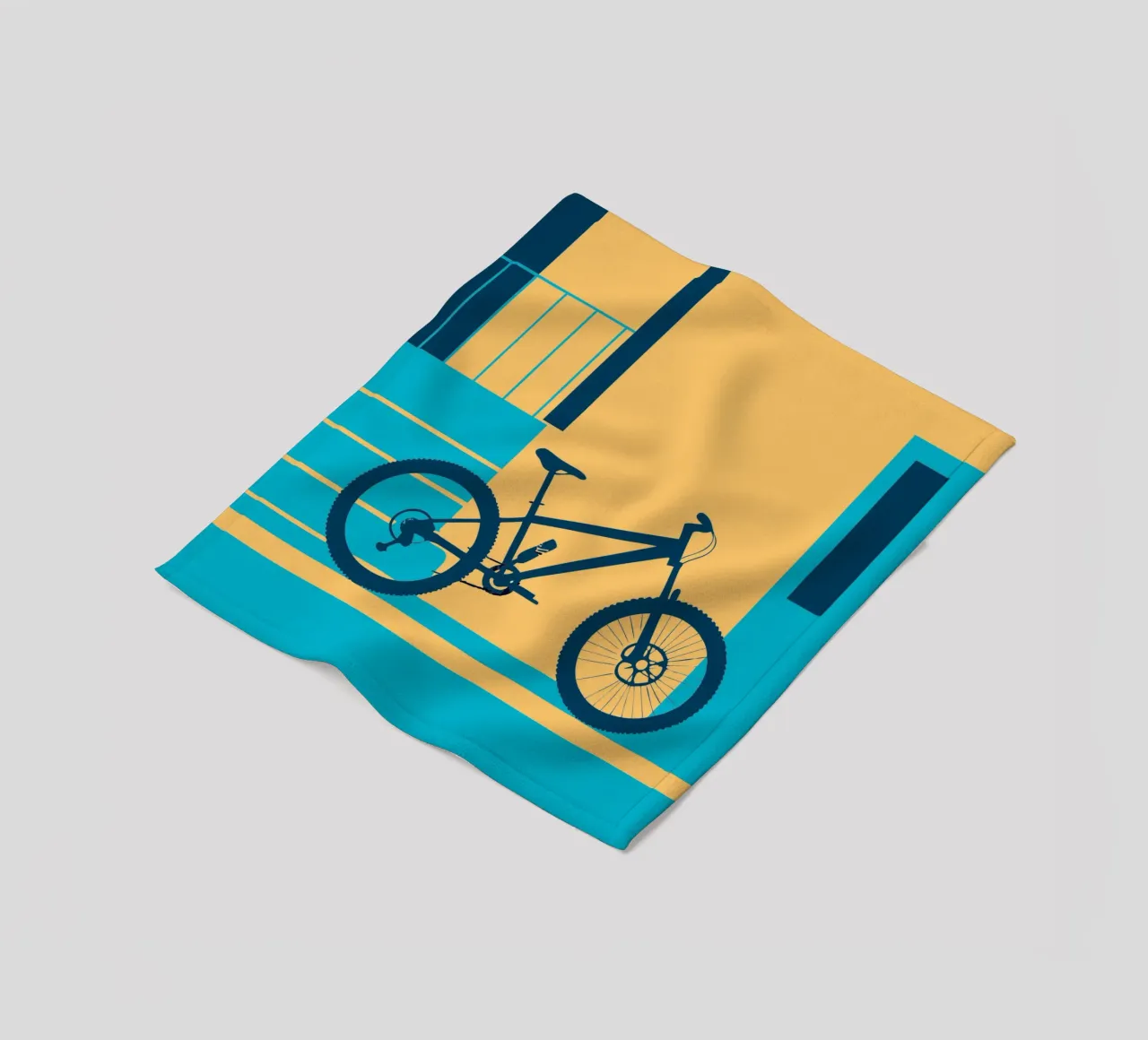 Fiets fleecedeken van TODAY'S SHOP