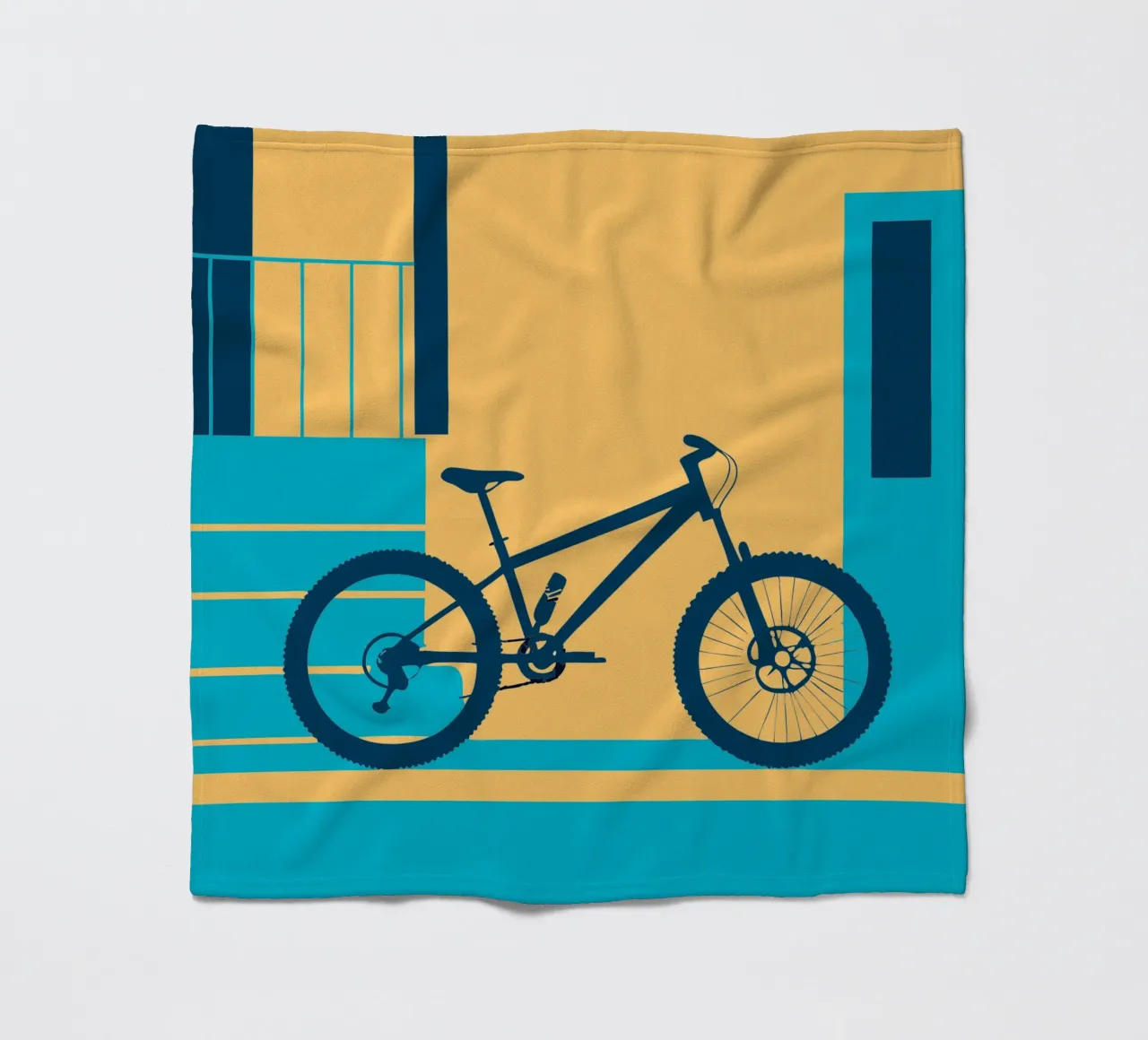 Fiets fleecedeken van TODAY'S SHOP