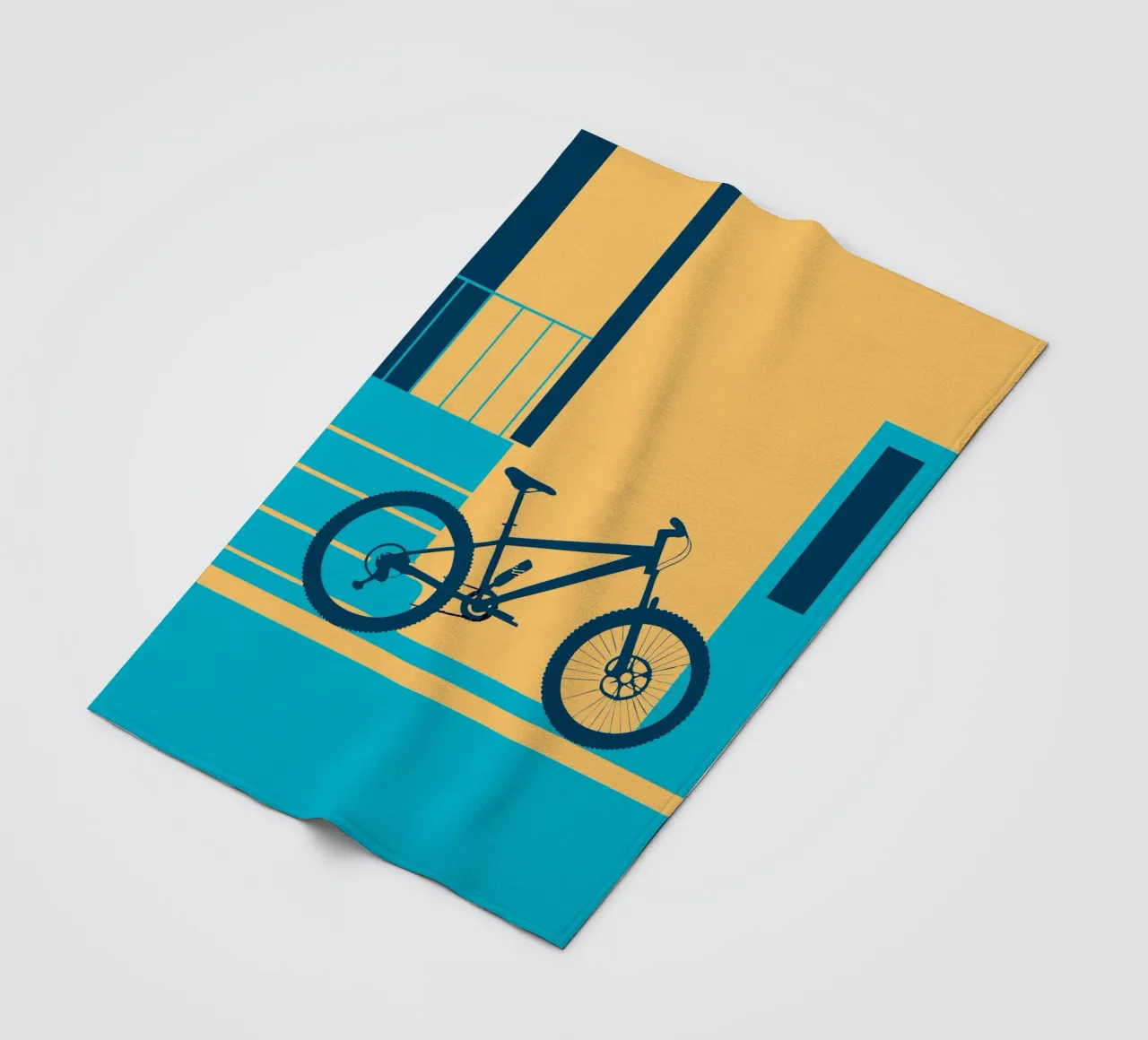 Fiets fleecedeken van TODAY'S SHOP