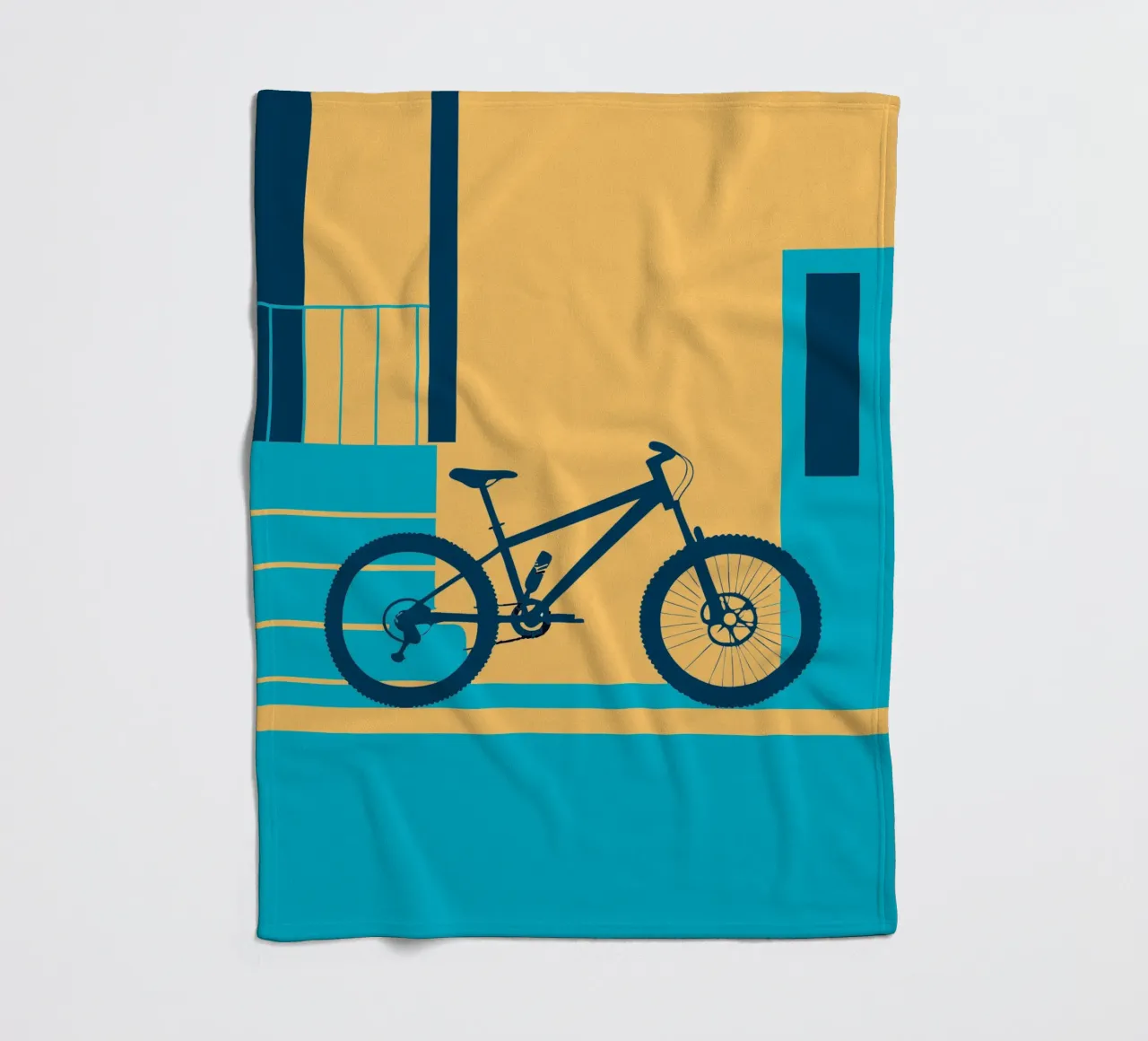 Fiets fleecedeken van TODAY'S SHOP