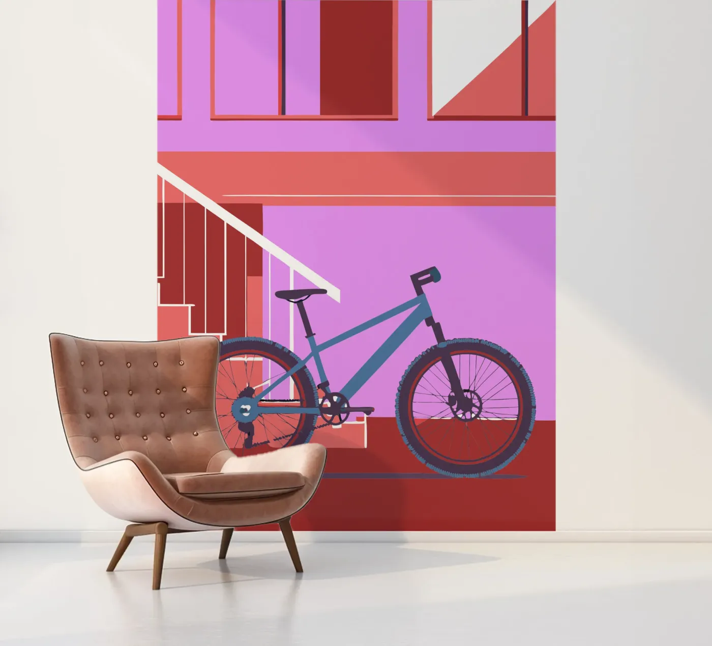 Fiets fotobehang van TODAY'S SHOP