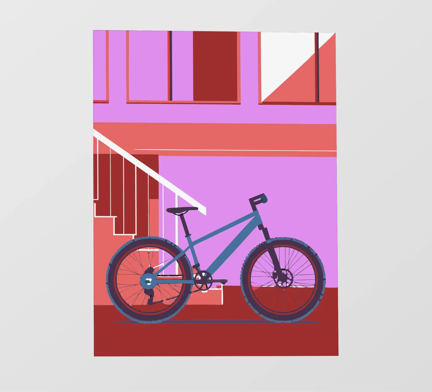 Fiets fotobehang van TODAY'S SHOP