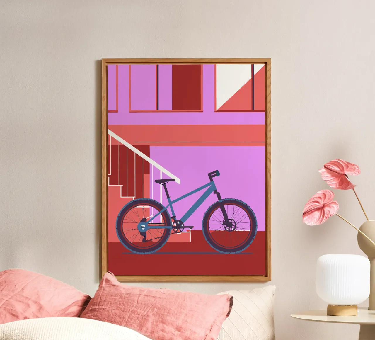 Bicicletta alluminio dibond da TODAY'S SHOP