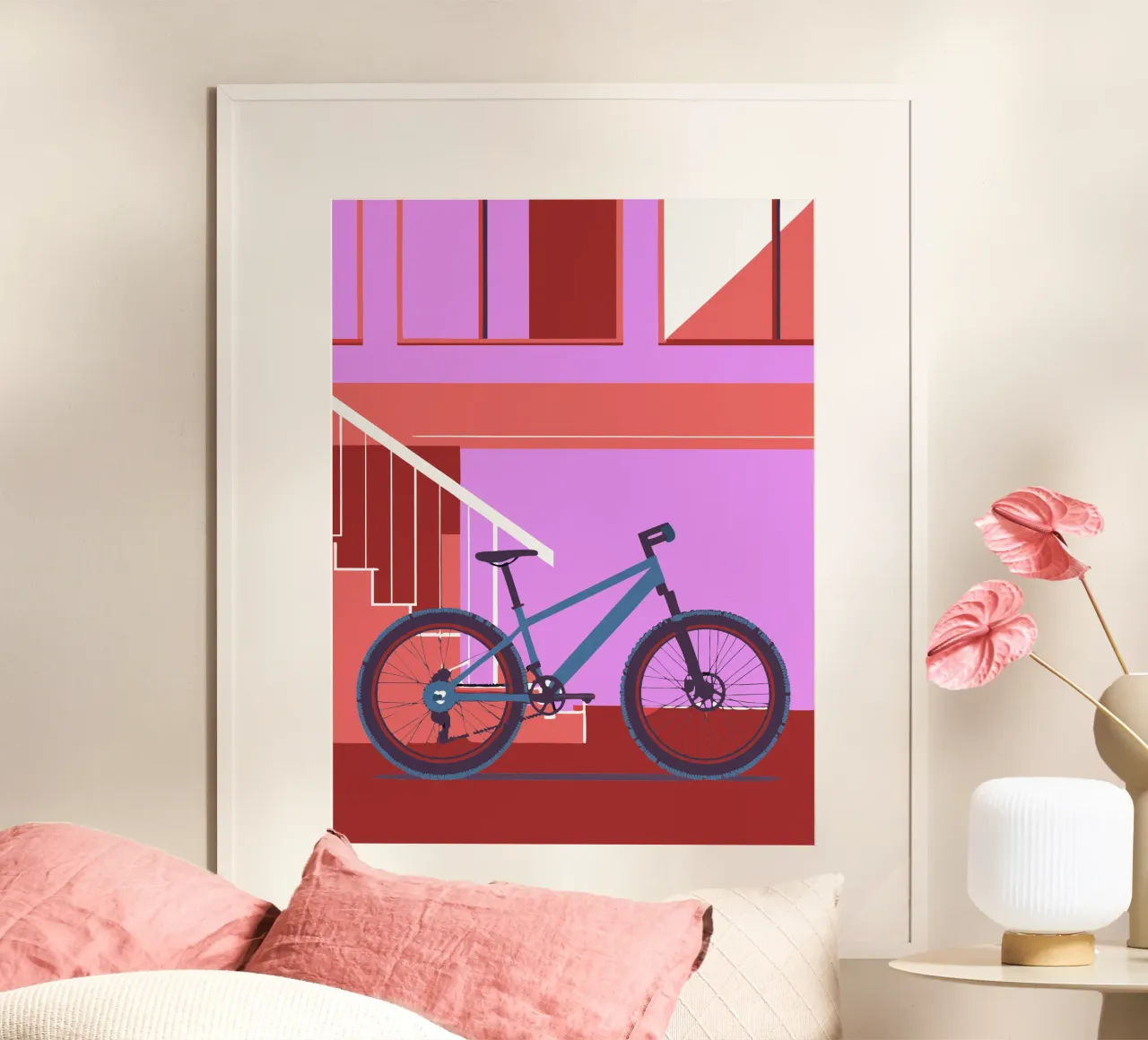 Fiets poster van TODAY'S SHOP