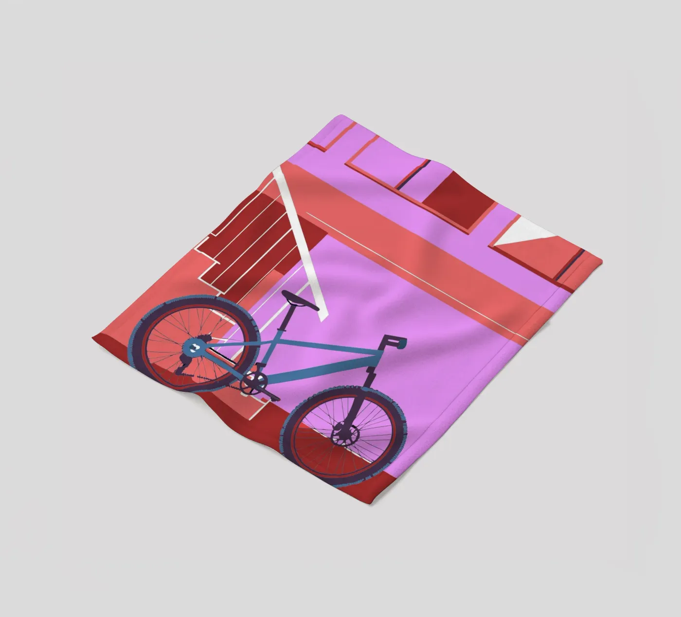 Bicycle fleecedeken van TODAY'S SHOP