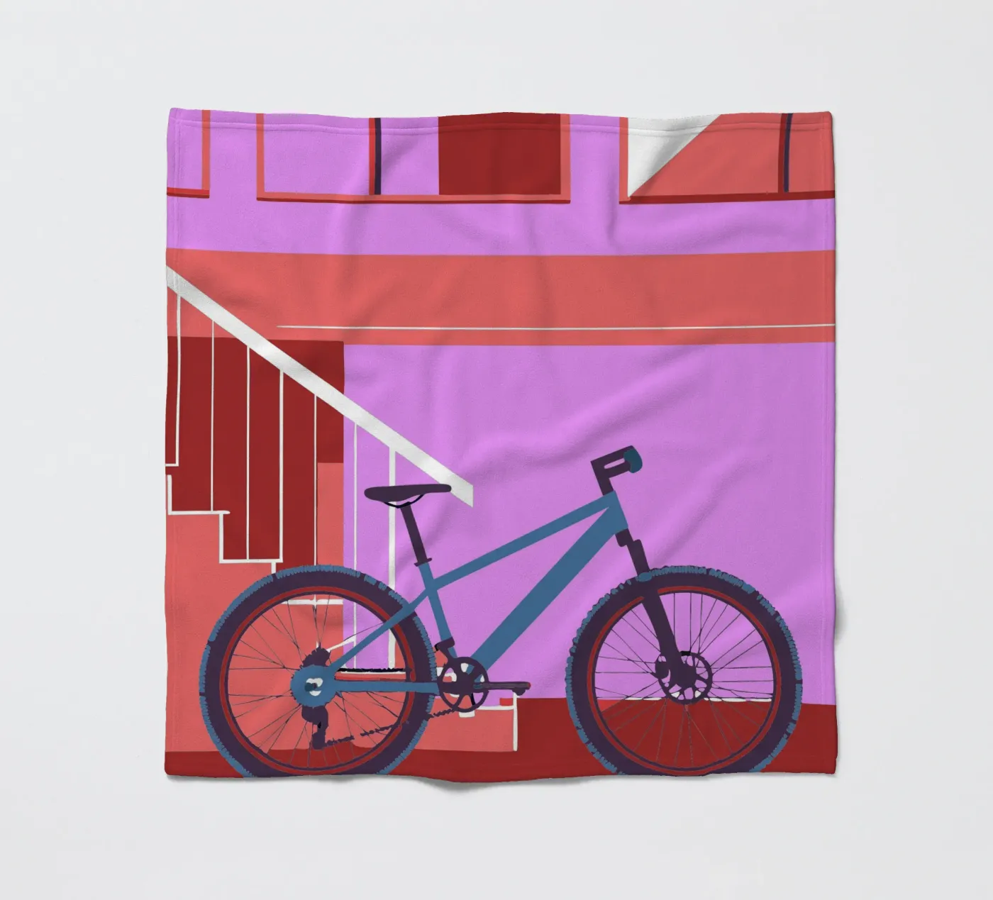 Bicycle fleecedeken van TODAY'S SHOP