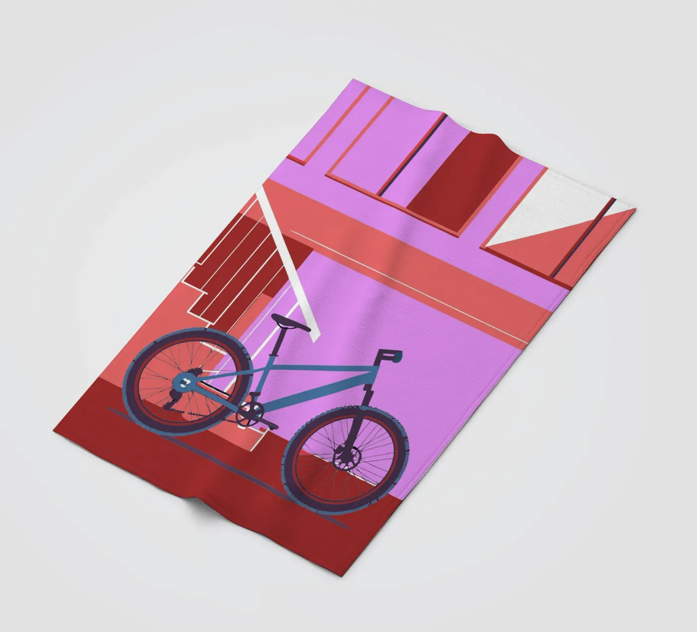 Bicycle fleecedeken van TODAY'S SHOP