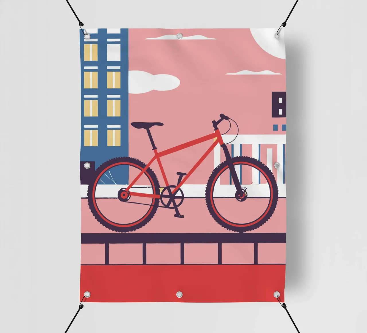 Bicicletta telo in pvc da TODAY'S SHOP