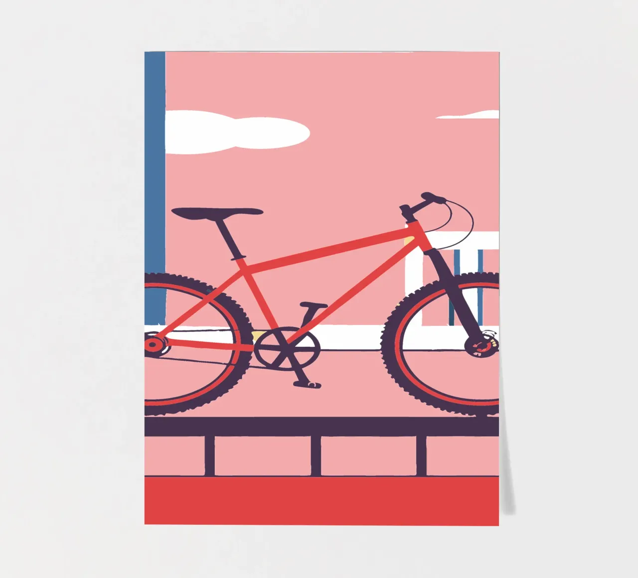 Bicycle sticker sheet by TODAY'S SHOP
