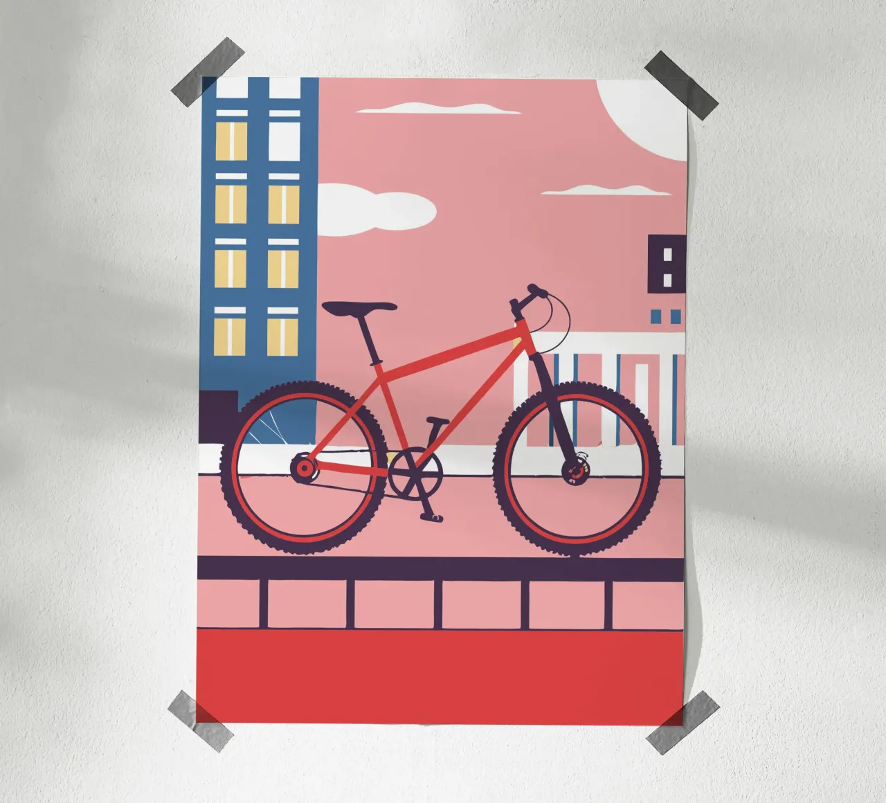 Fiets poster van TODAY'S SHOP
