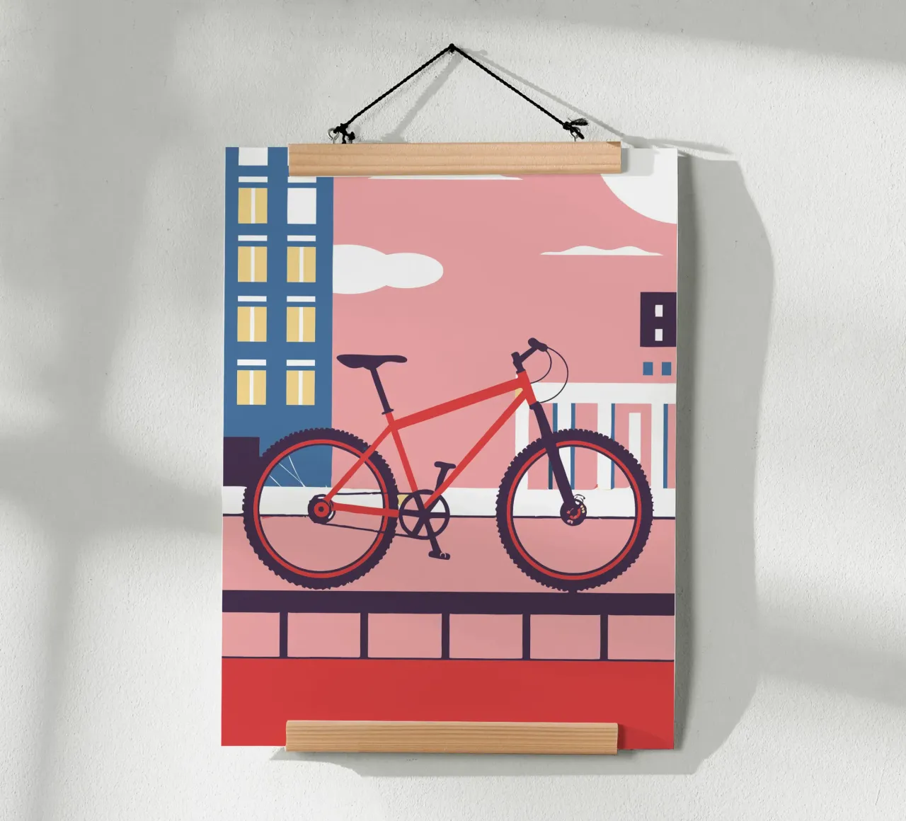 Fiets poster van TODAY'S SHOP