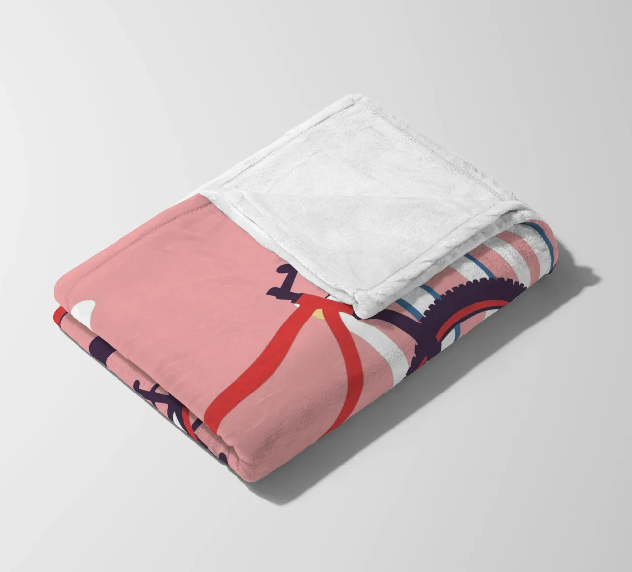 Fiets fleecedeken van TODAY'S SHOP