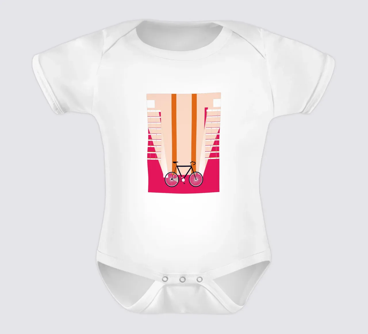 Bicicletta body neonato maniche corte da TODAY'S SHOP