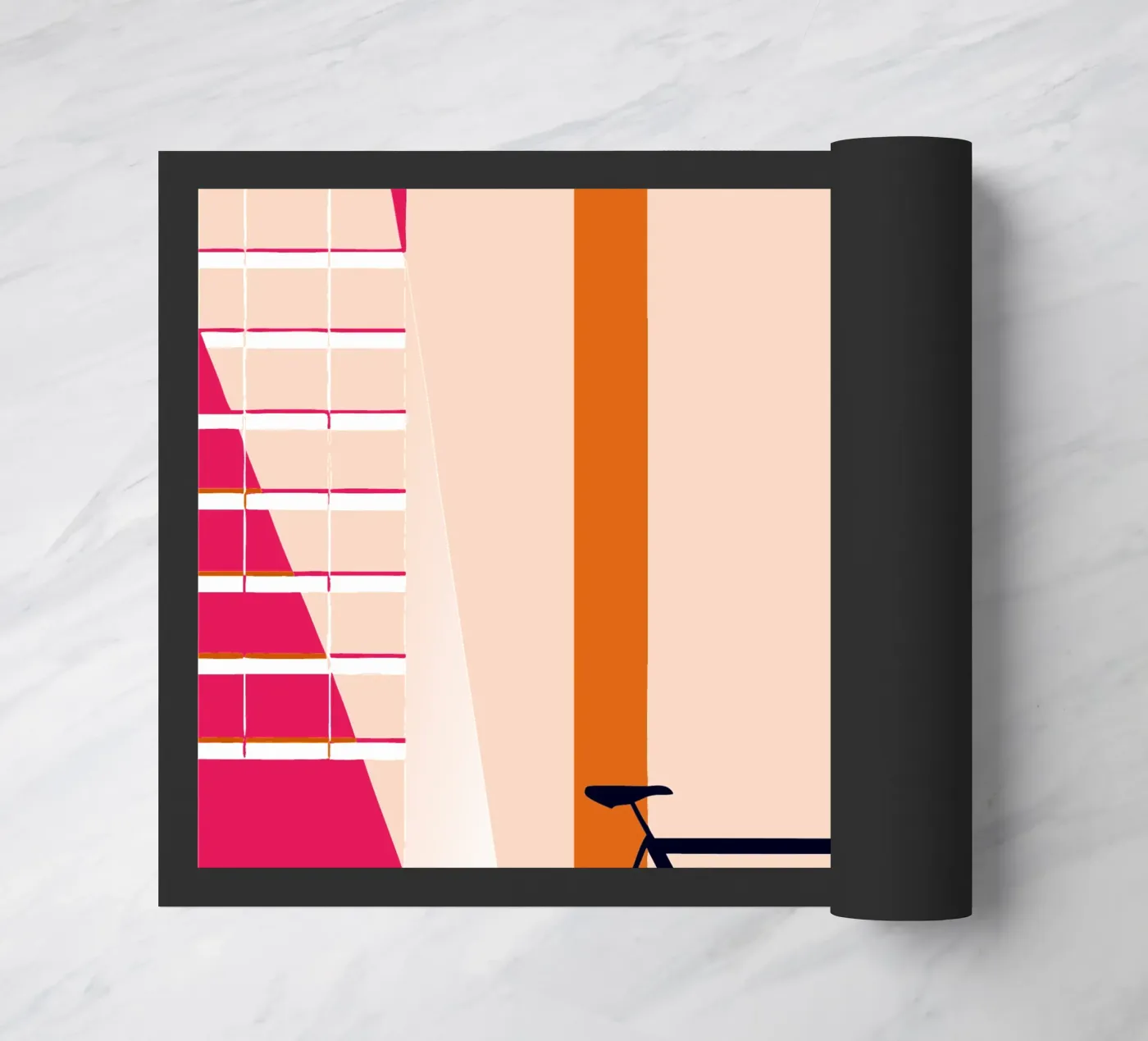 Bicycle doormat by TODAY'S SHOP