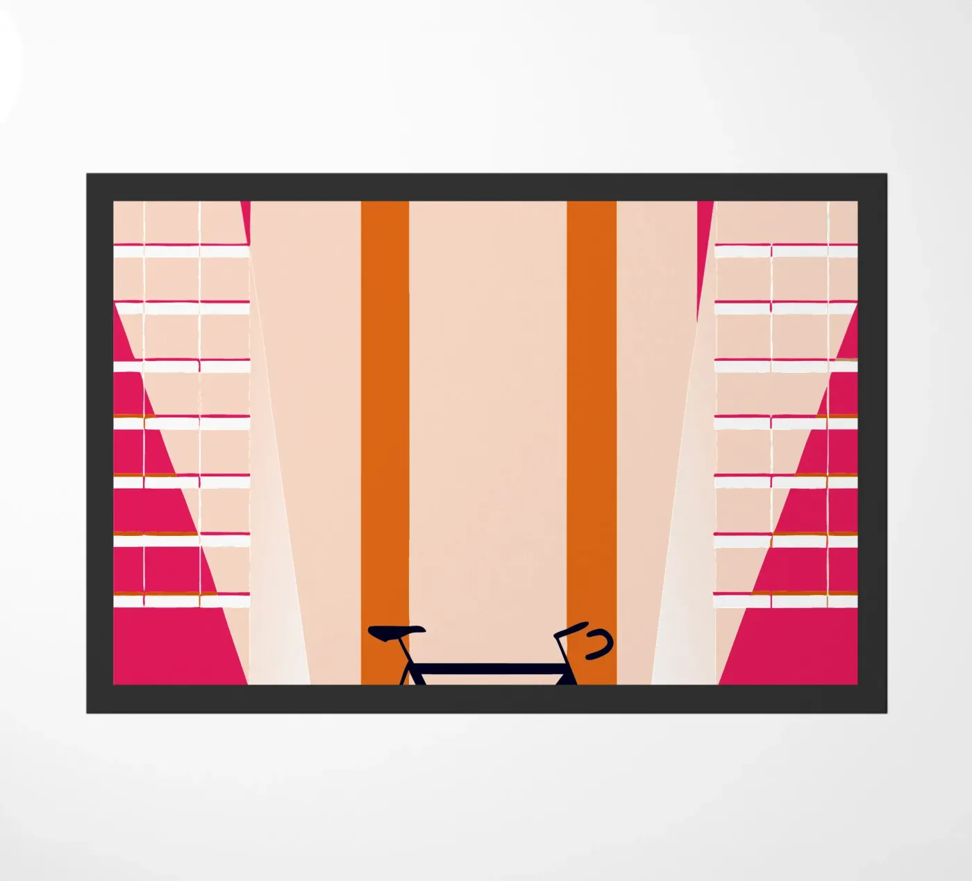 Bicycle doormat by TODAY'S SHOP