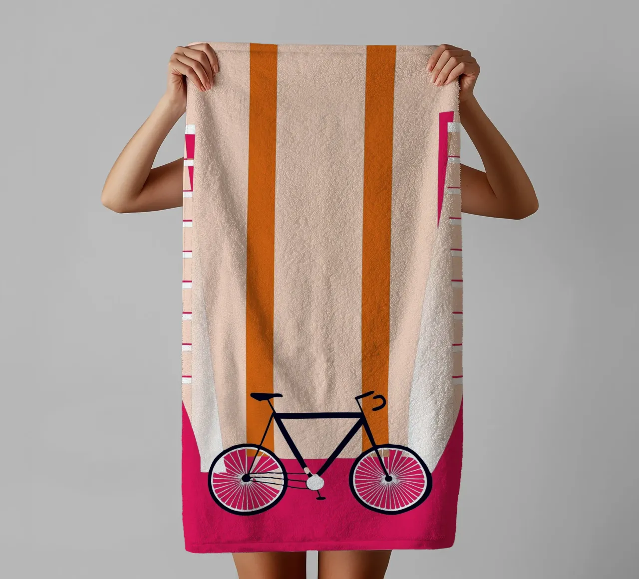 Bicicletta asciugamano da bagno da TODAY'S SHOP