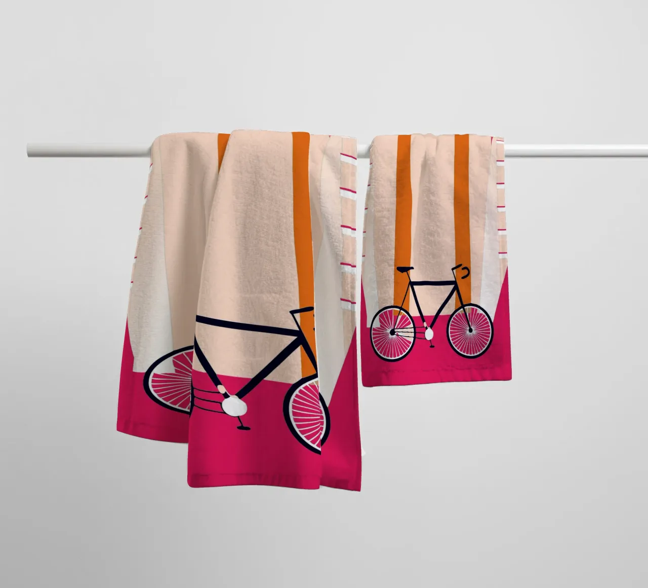 Bicicletta asciugamano da bagno da TODAY'S SHOP