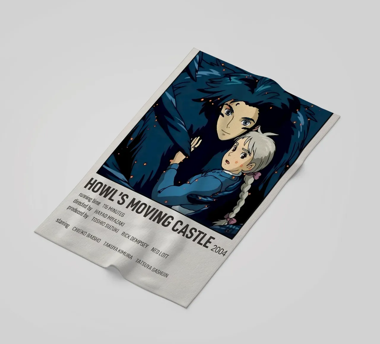 HOWL'S MOVING CASTLE 2004 telo mare da Totoya