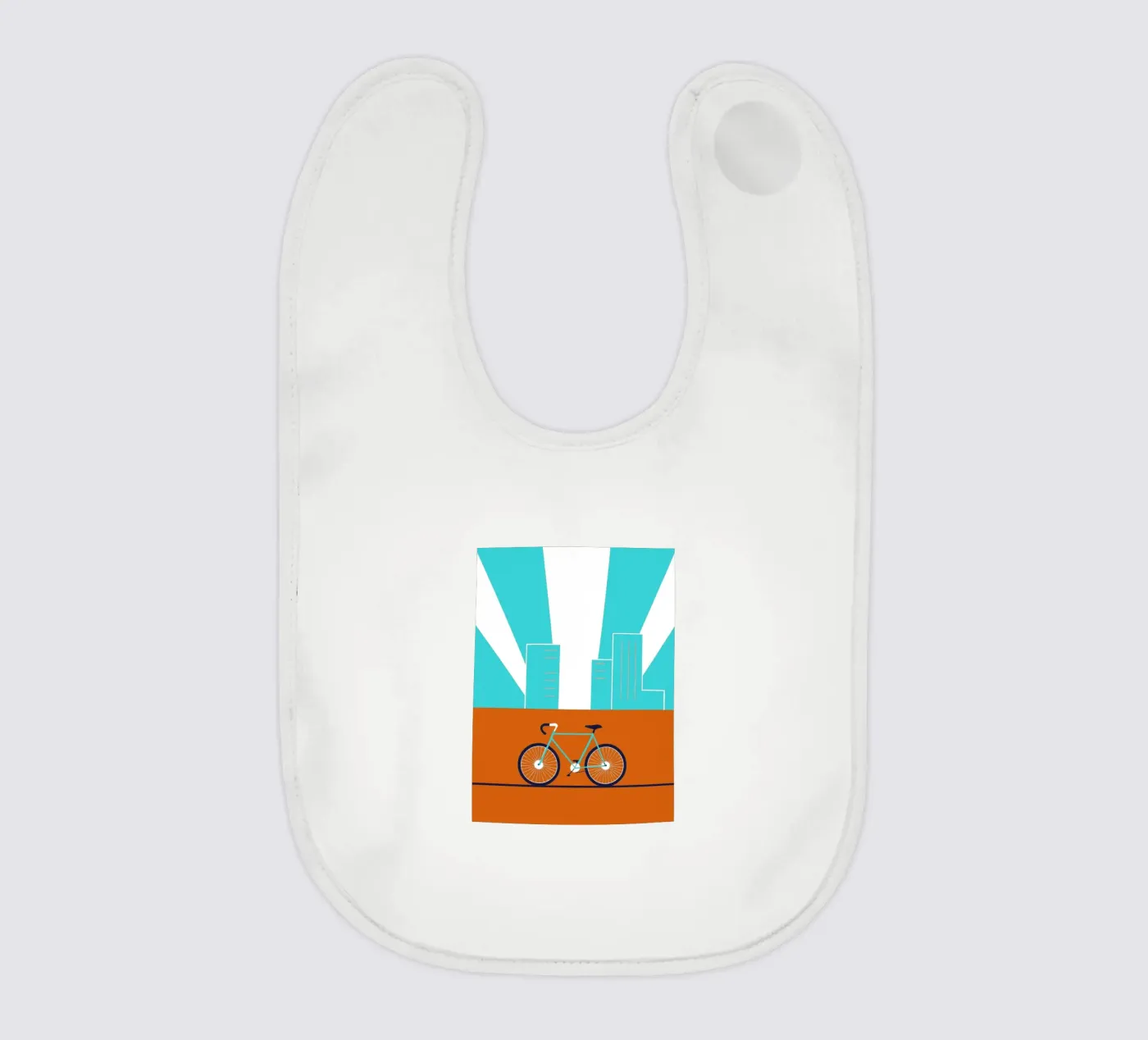 Bicycle baby bib by TODAY'S SHOP