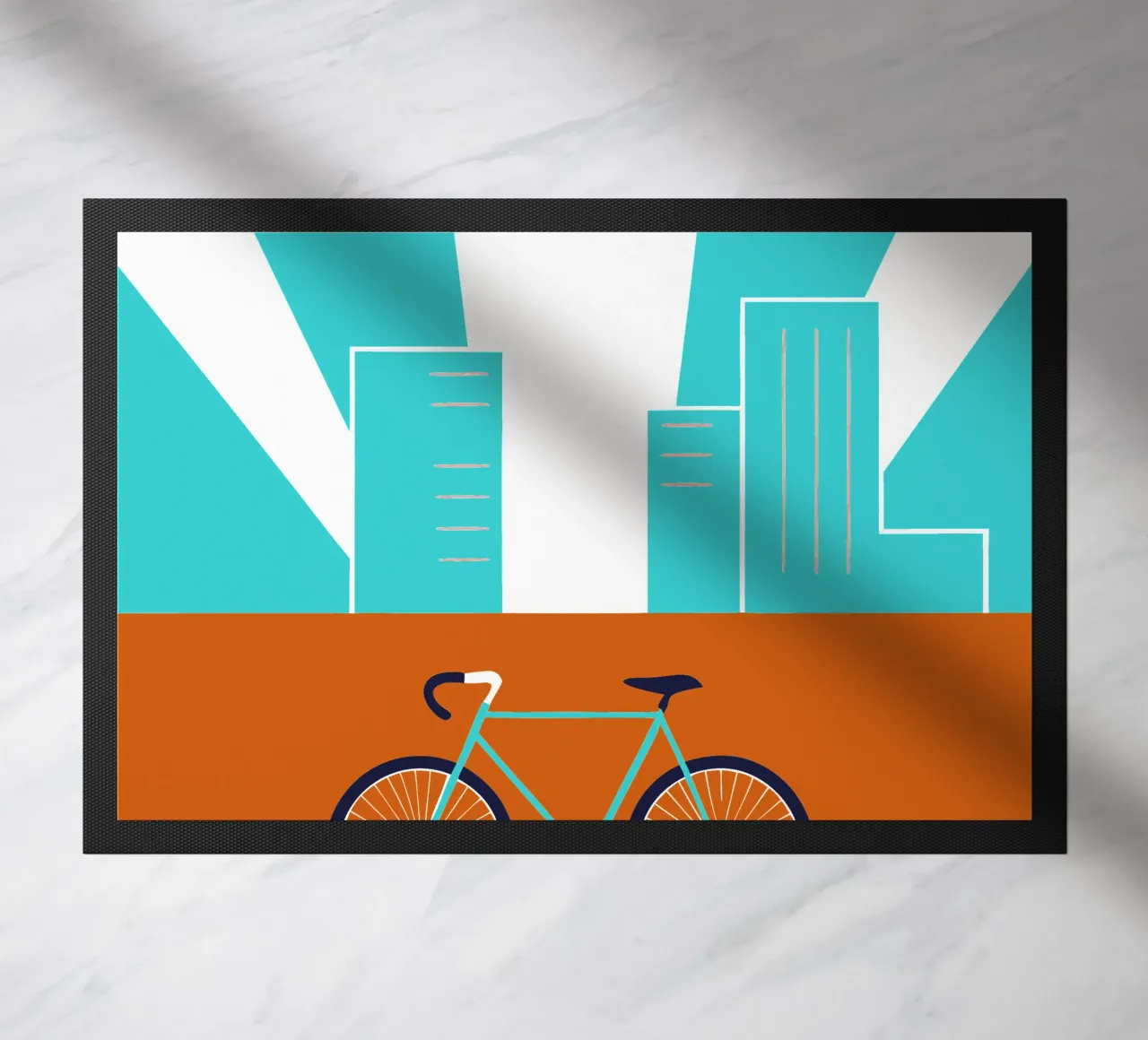 Fahrrad Fußmatte von TODAY'S SHOP