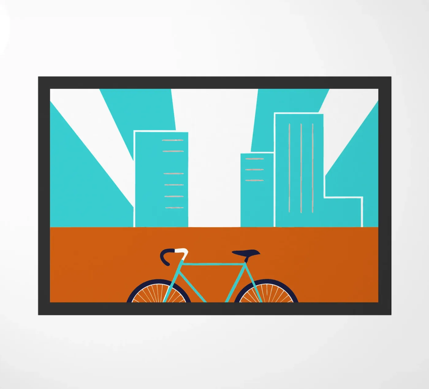 Bicycle deurmat van TODAY'S SHOP